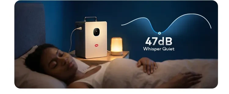 Itel Power Tank providing bedside backup power